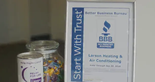 Slide of Larson Heating & Air Conditioning