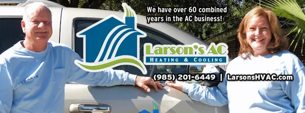Larson's A/C and Heating Logo