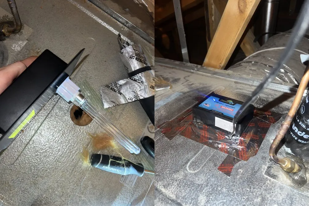 Slide of Las Vegas Air Duct