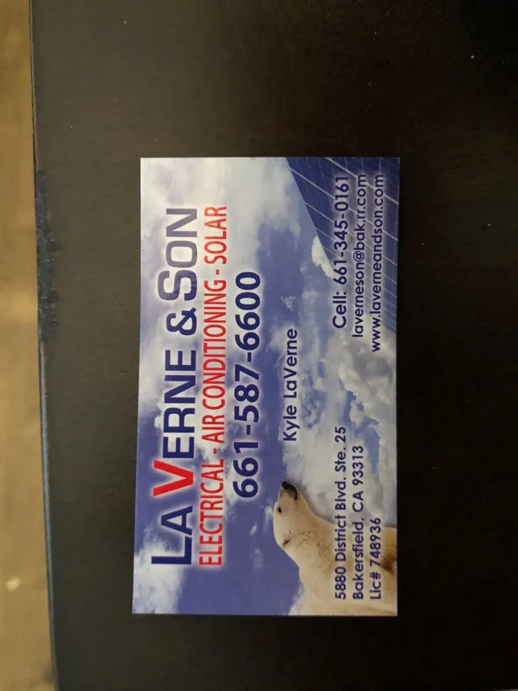 Slide of LaVerne & Son