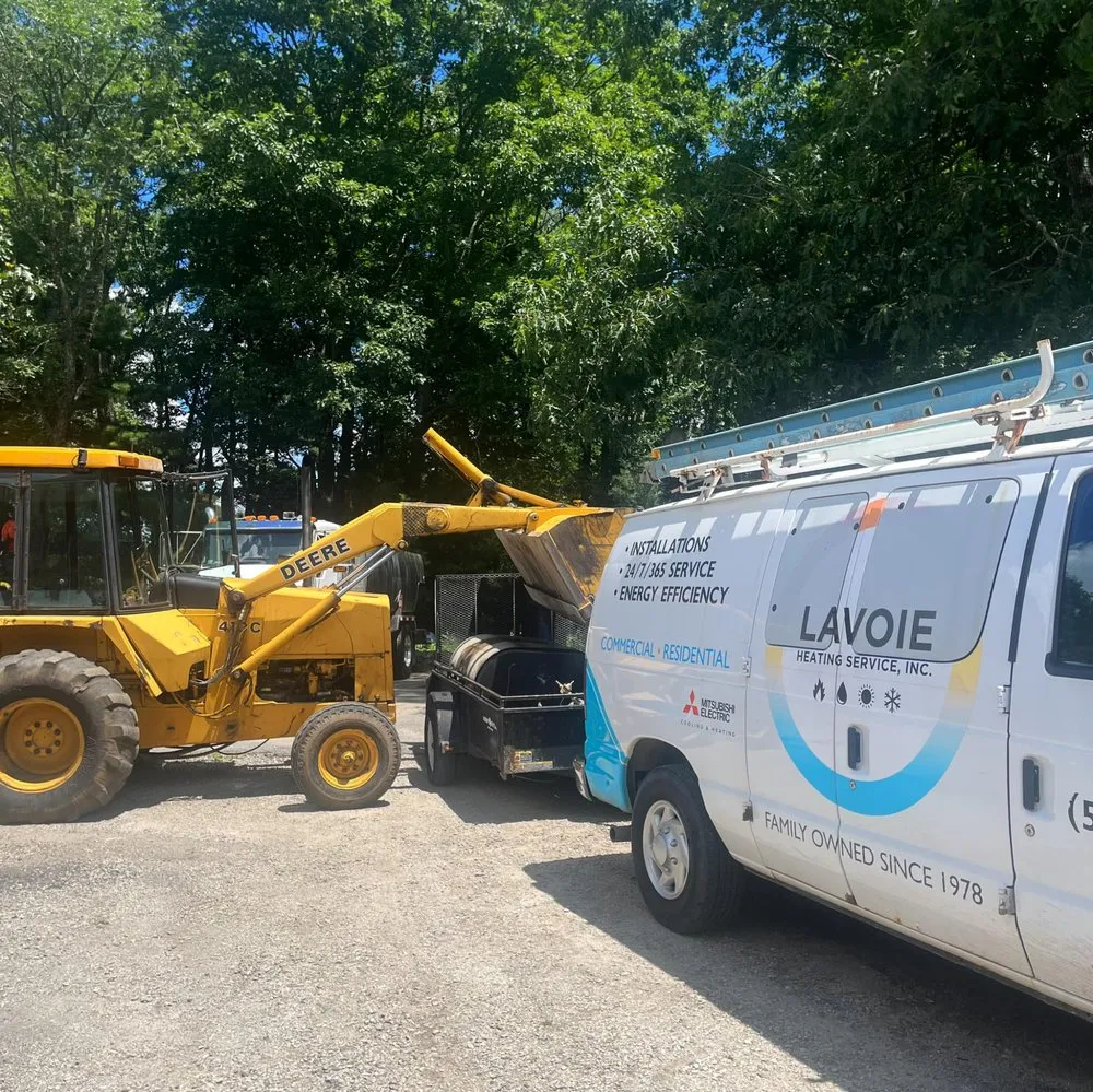 Slide of Lavoie Heating Service