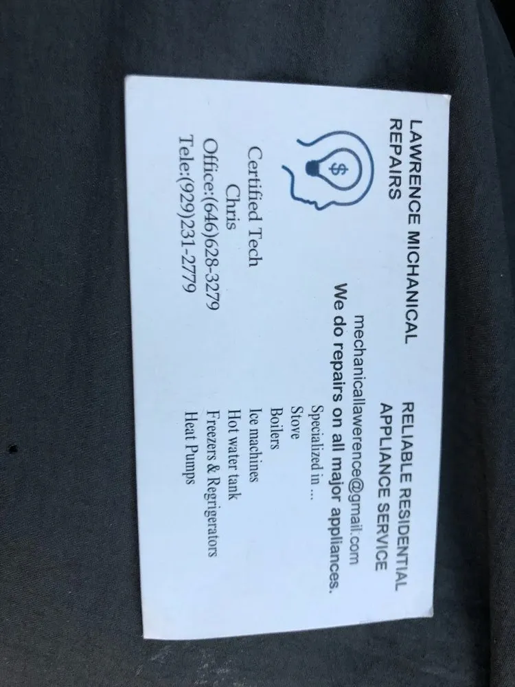 Slide of Lawrence Mechanical Repairs