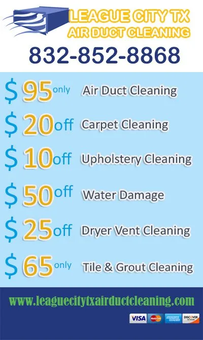 Slide of League City TX Air Duct Cleaning