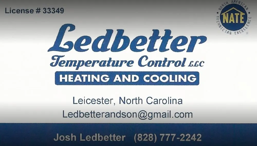 Slide of Ledbetter Temperature Control