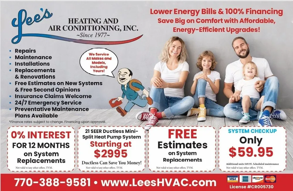 Slide of Lee's Heating & Air