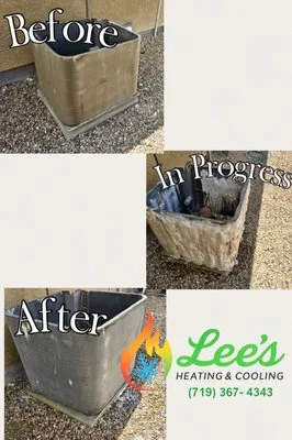 Lee’s Heating & Cooling Logo