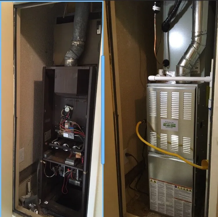 Slide of Legacy A/C & Heating