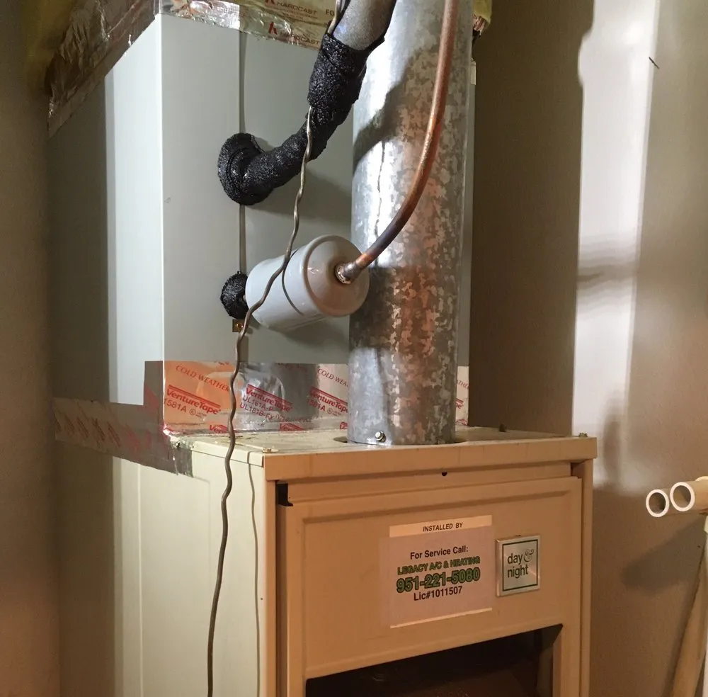 Slide of Legacy A/C & Heating