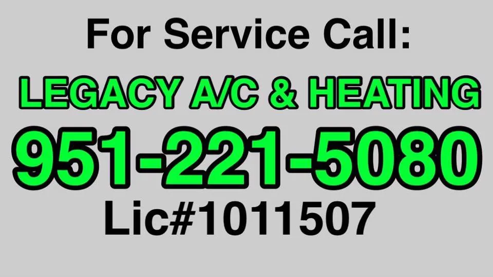 Slide of Legacy A/C & Heating