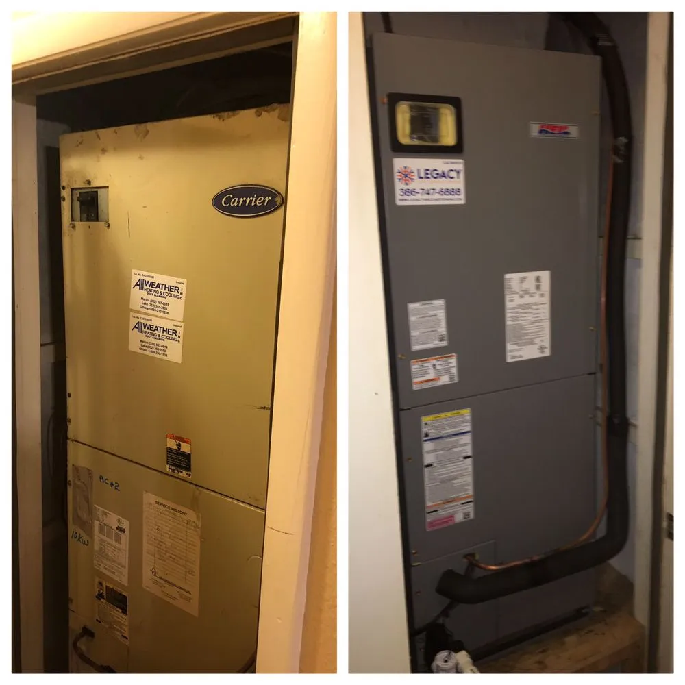 Slide of Legacy Air Conditioning