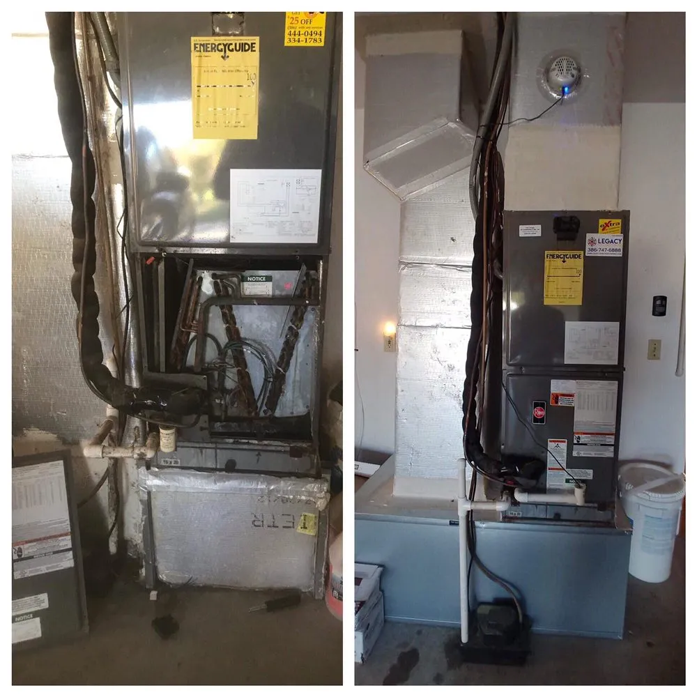 Slide of Legacy Air Conditioning