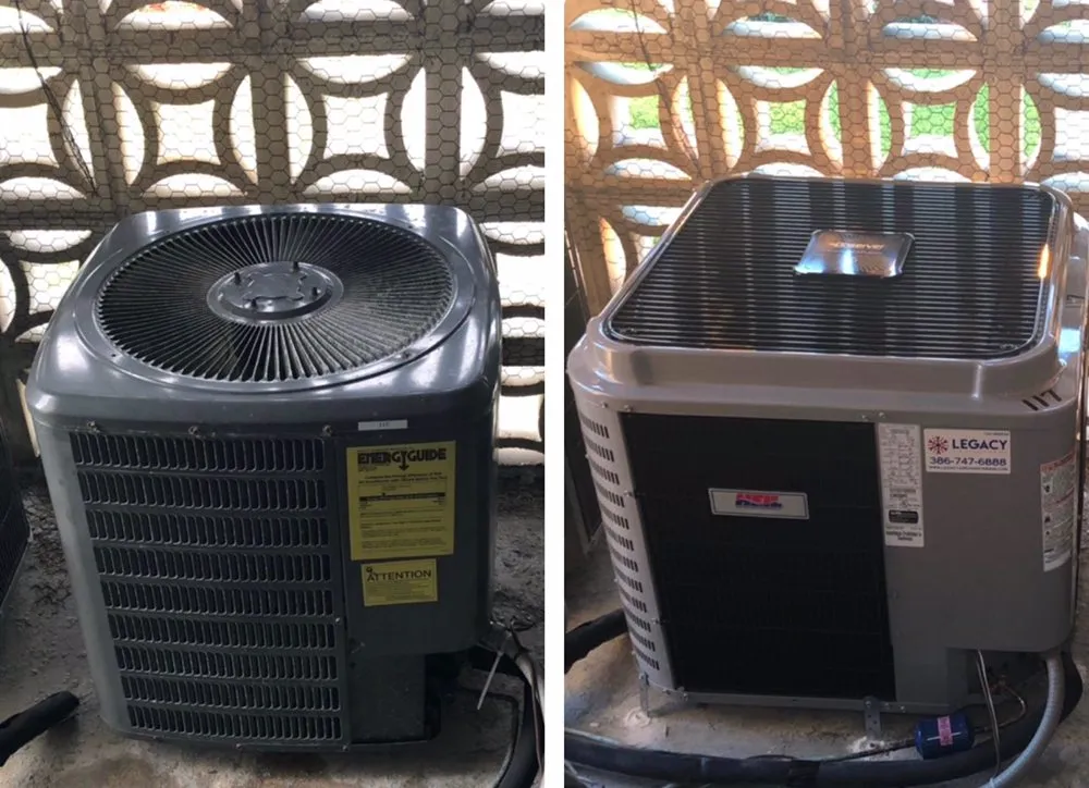 Slide of Legacy Air Conditioning