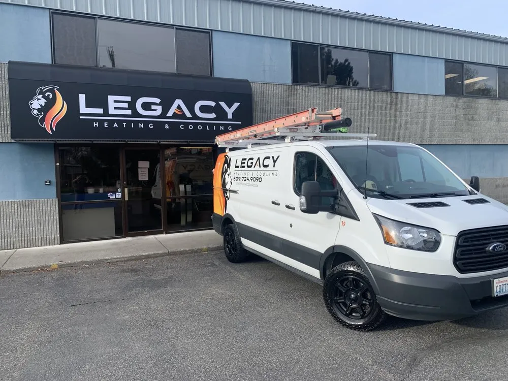 Slide of Legacy Heating & Cooling