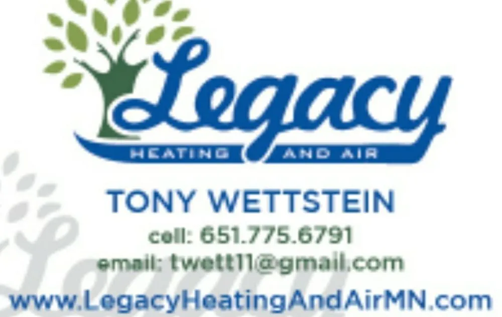 Slide of Legacy Heating and Air