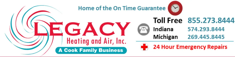 Slide of Legacy Heating and Air