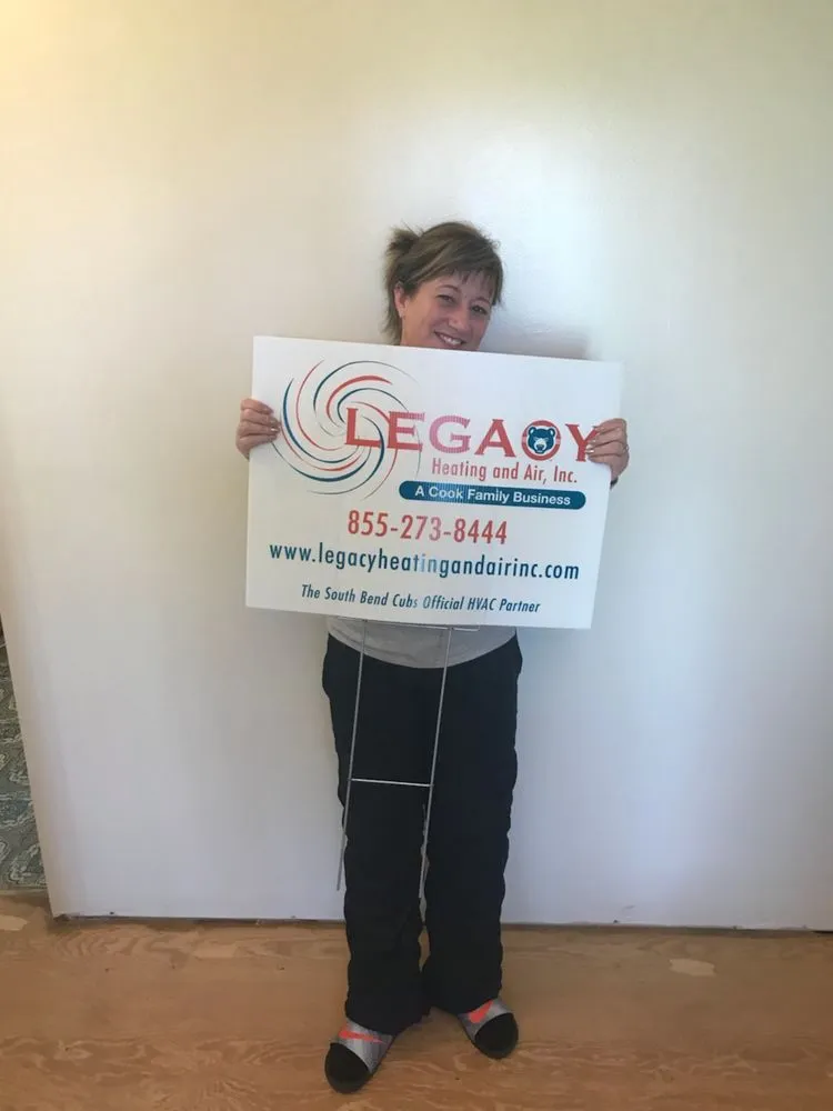 Slide of Legacy Heating and Air