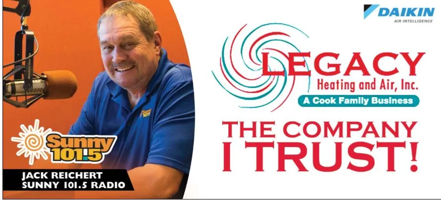 Slide of Legacy Heating and Air