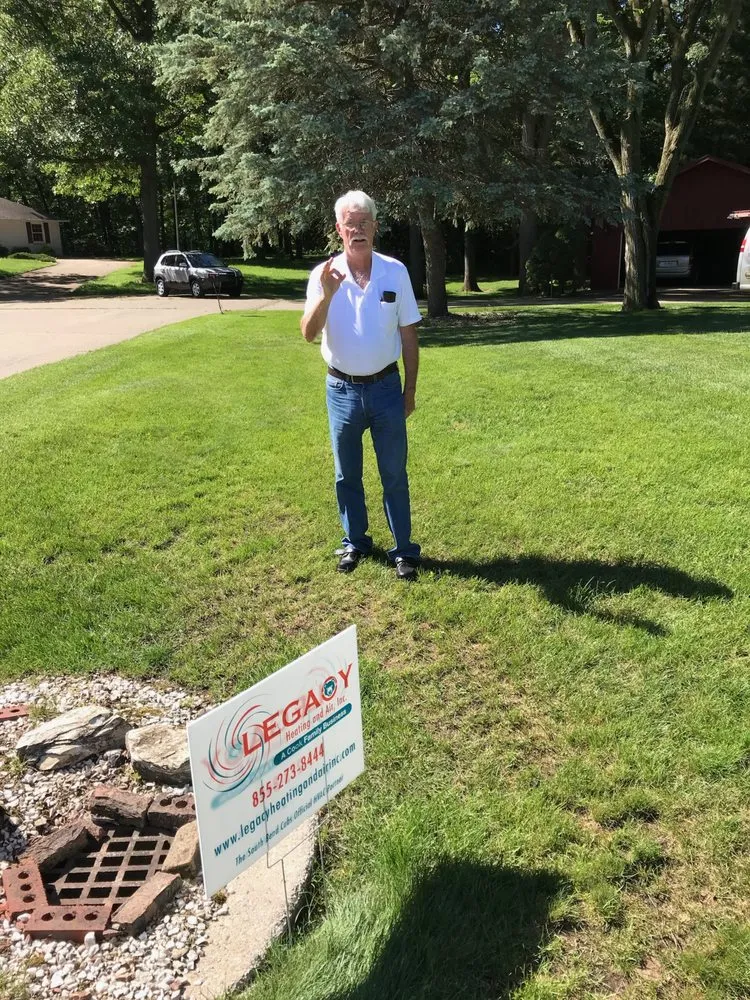 Slide of Legacy Heating and Air