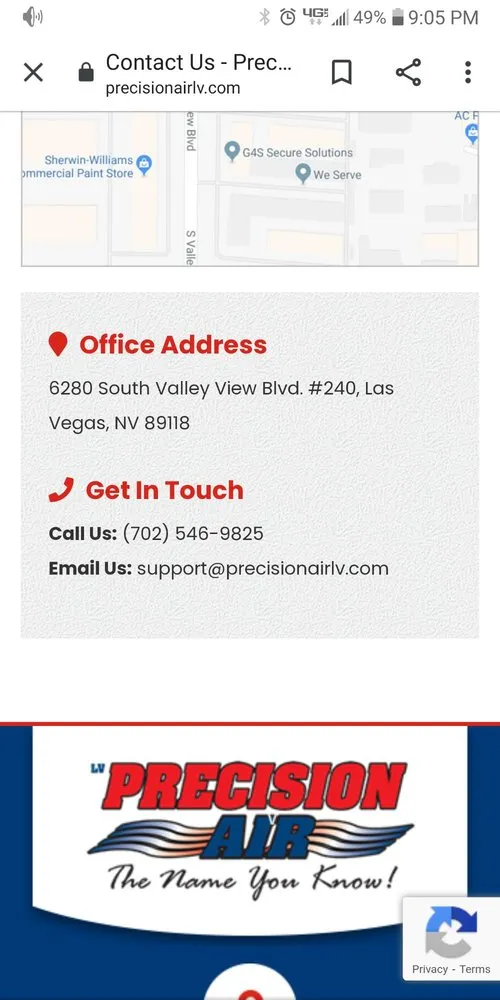 Slide of Legacy Heating, Cooling, Plumbing & Electrical