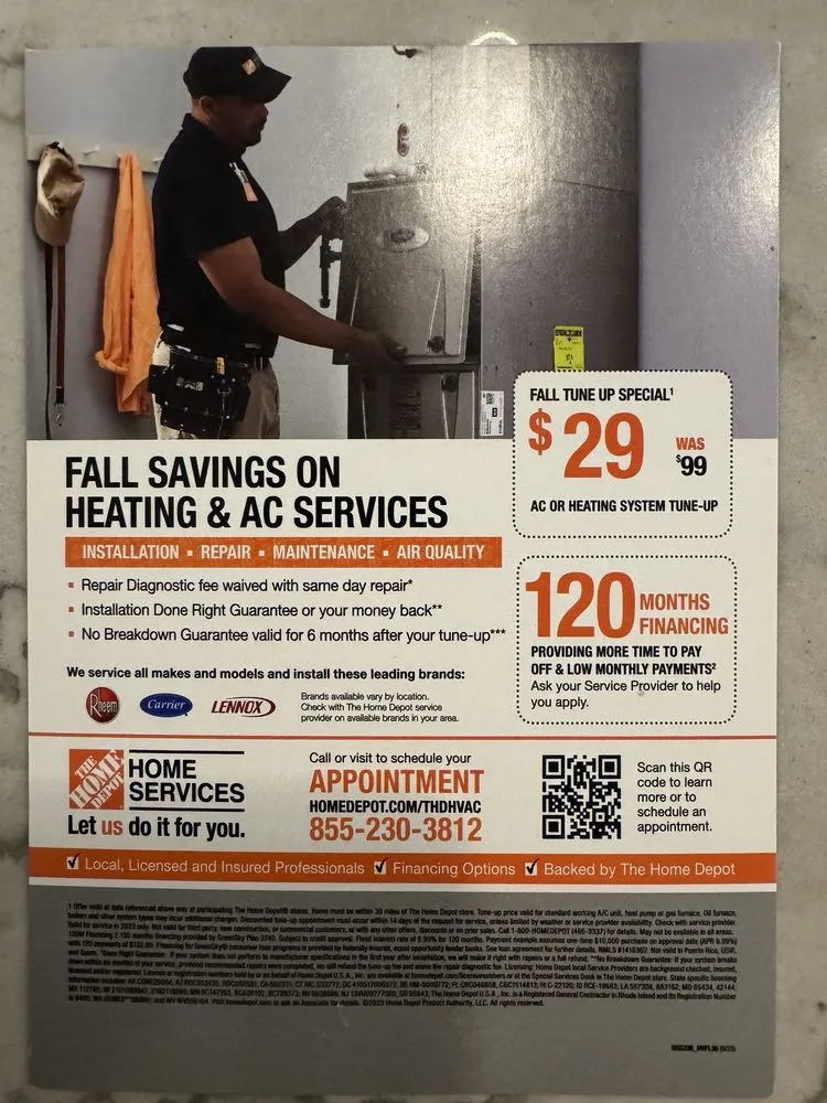 Slide of Legacy Heating, Cooling, Plumbing & Electrical