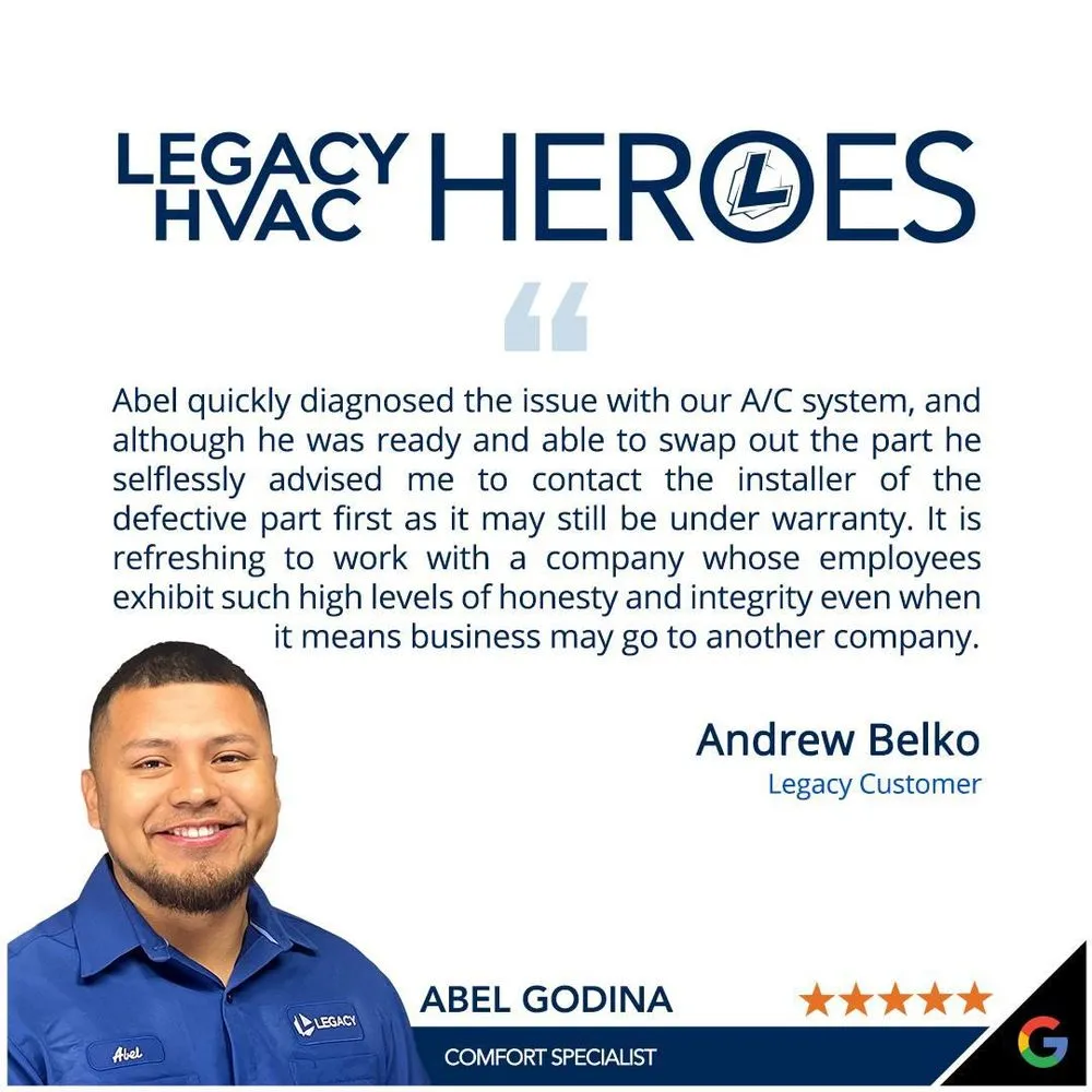 Slide of Legacy Home Services
