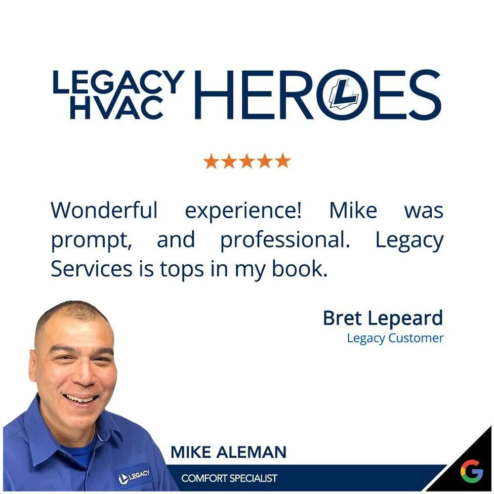 Slide of Legacy Home Services