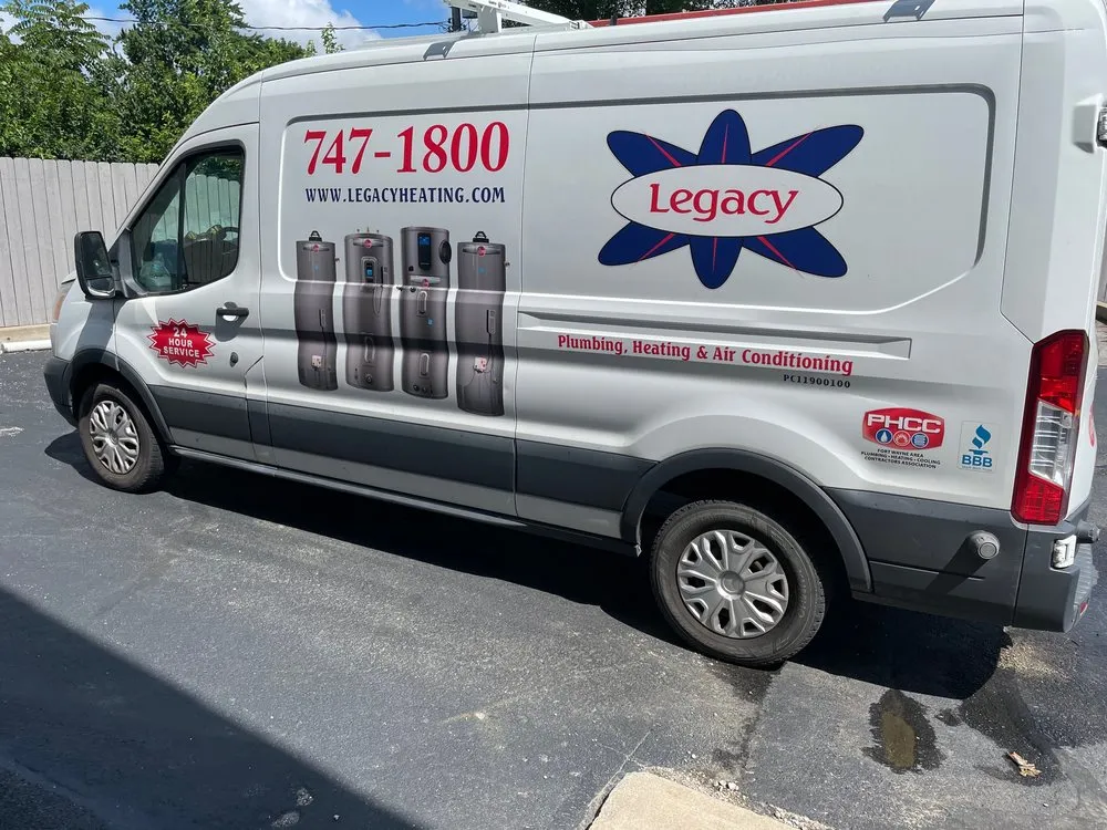 Slide of Legacy Plumbing Heating & Air