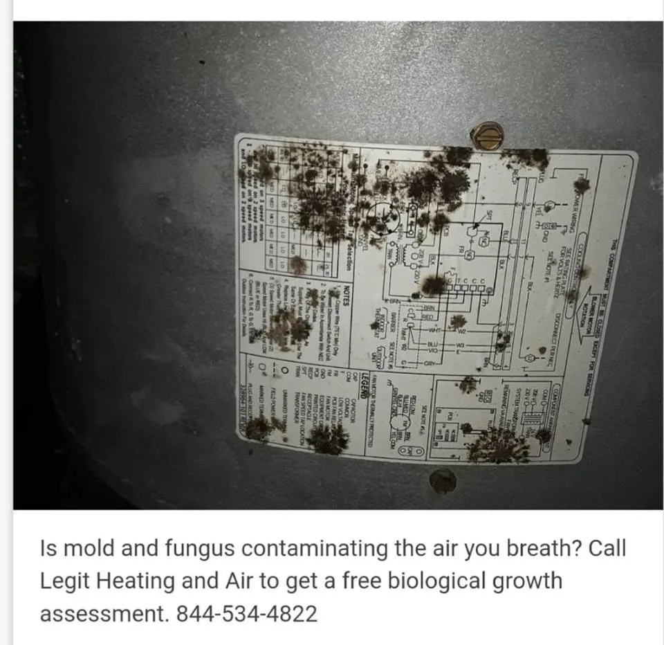 Slide of Legit Heating and Air