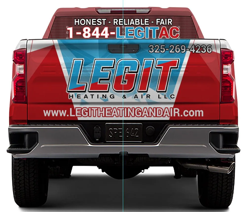 Slide of Legit Heating and Air