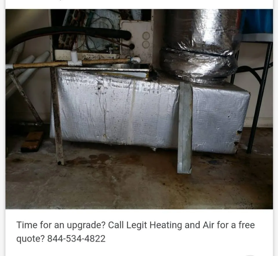 Slide of Legit Heating and Air