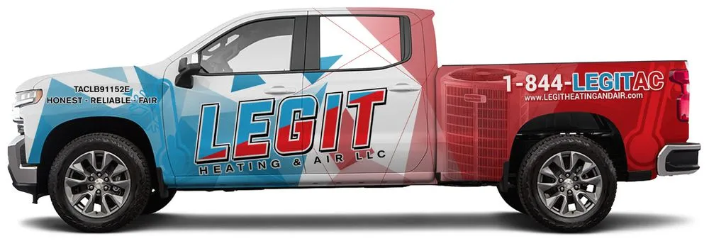 Slide of Legit Heating and Air