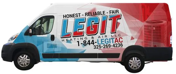Legit Heating and Air Logo
