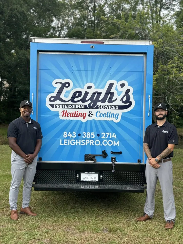 Slide of Leigh's Heating & Cooling