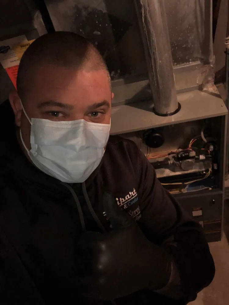 Slide of Leipart Heating and Cooling