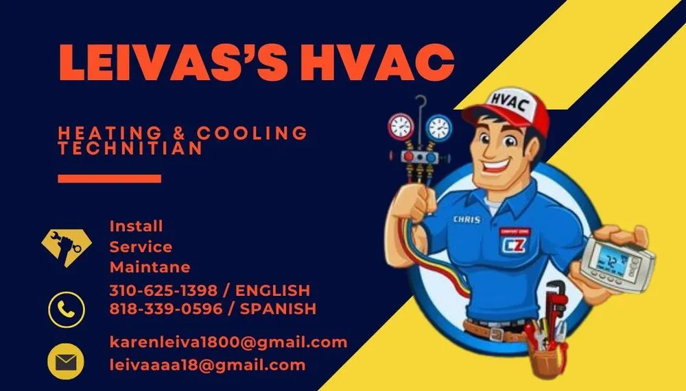 Slide of Leiva’s HVAC