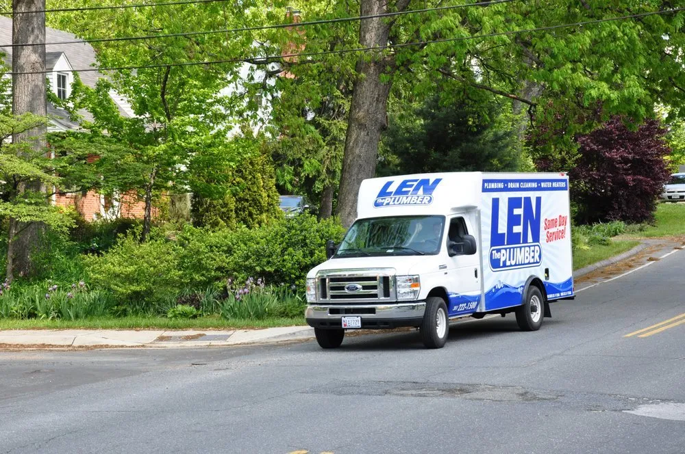 Slide of Len The Plumber