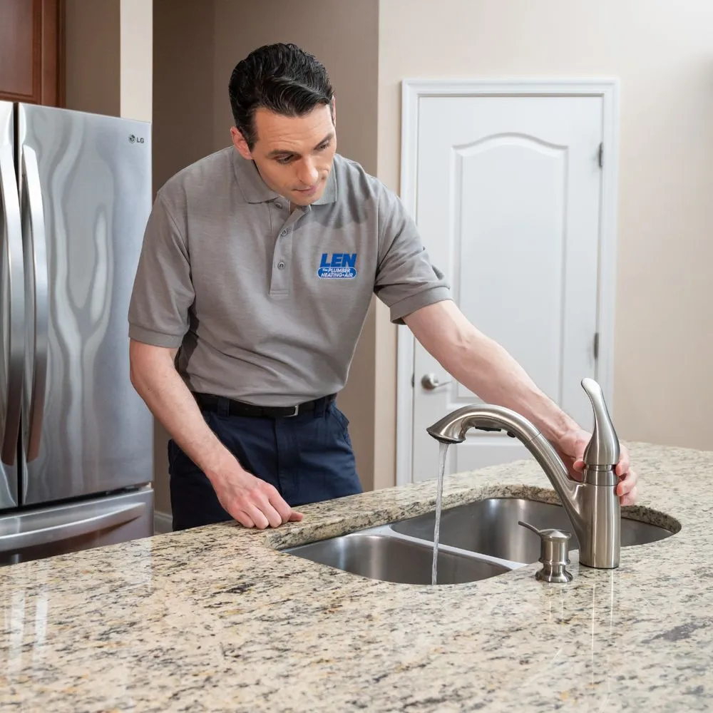 Slide of Len the Plumber