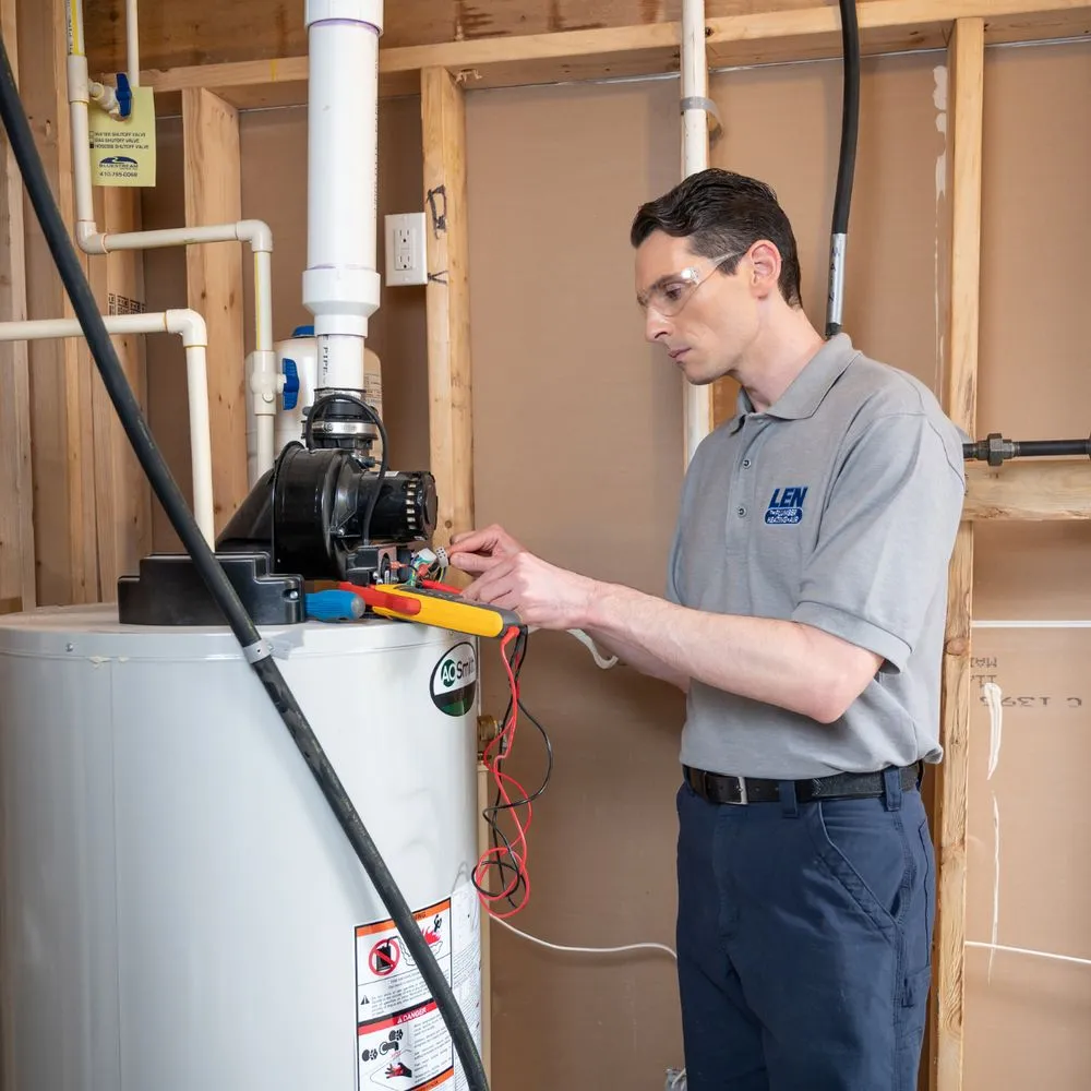 Slide of Len the Plumber