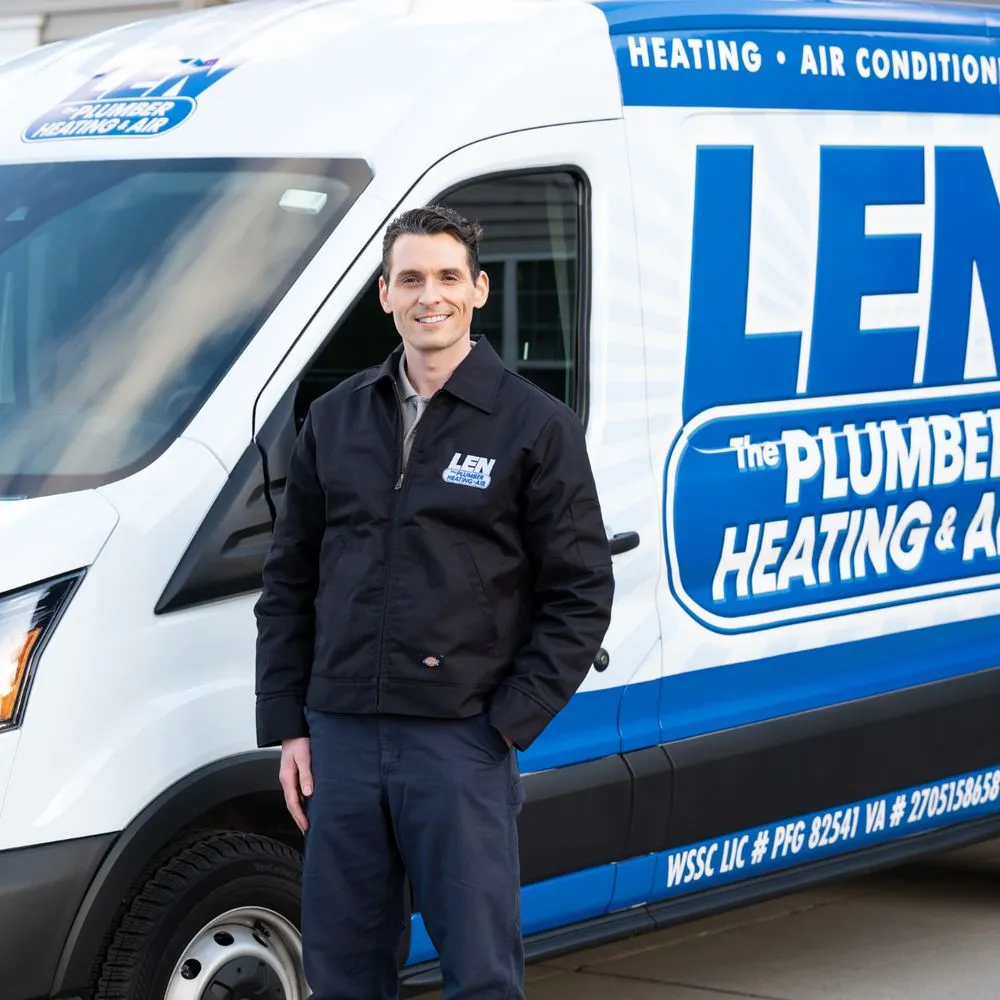 Slide of Len the Plumber