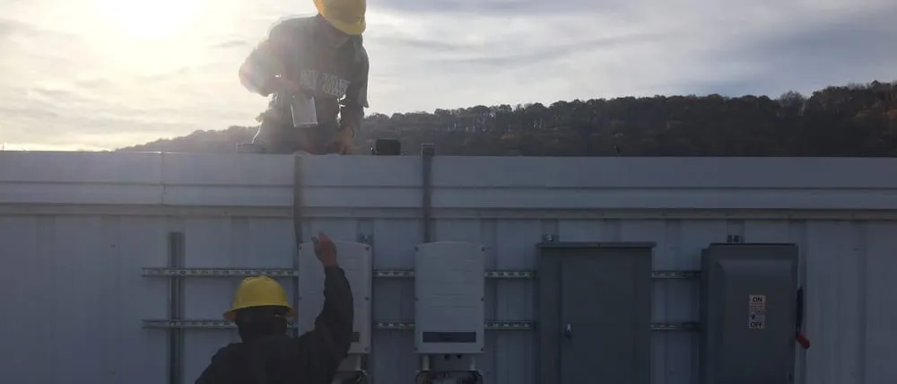 Slide of Lenape Solar