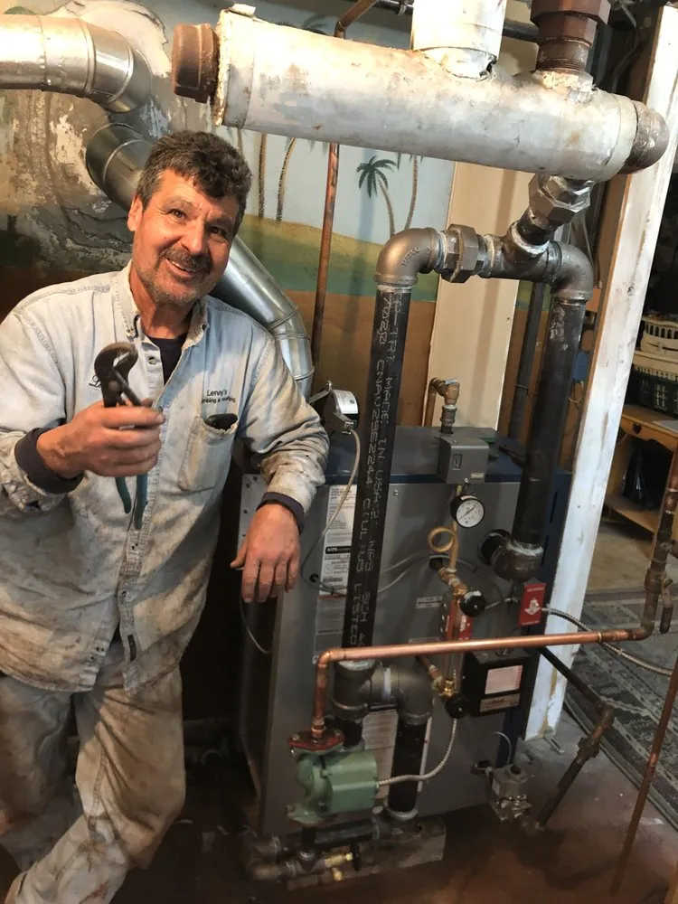 Slide of Lenny's Plumbing & Heating