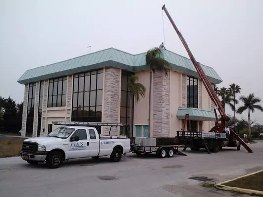 Len's Air Conditioning Logo