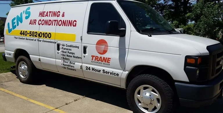 Slide of Len's Heating & Cooling