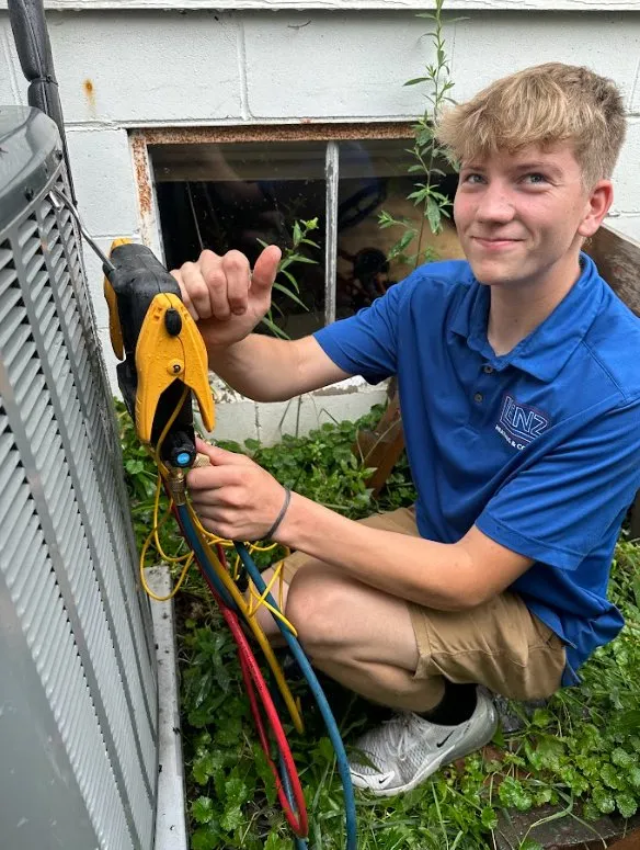 Slide of Lenz Heating & Cooling