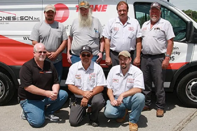 Slide of Leo Jones & Son Heating & Cooling Hometown Service