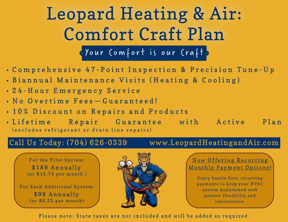 Slide of Leopard Heating & Air