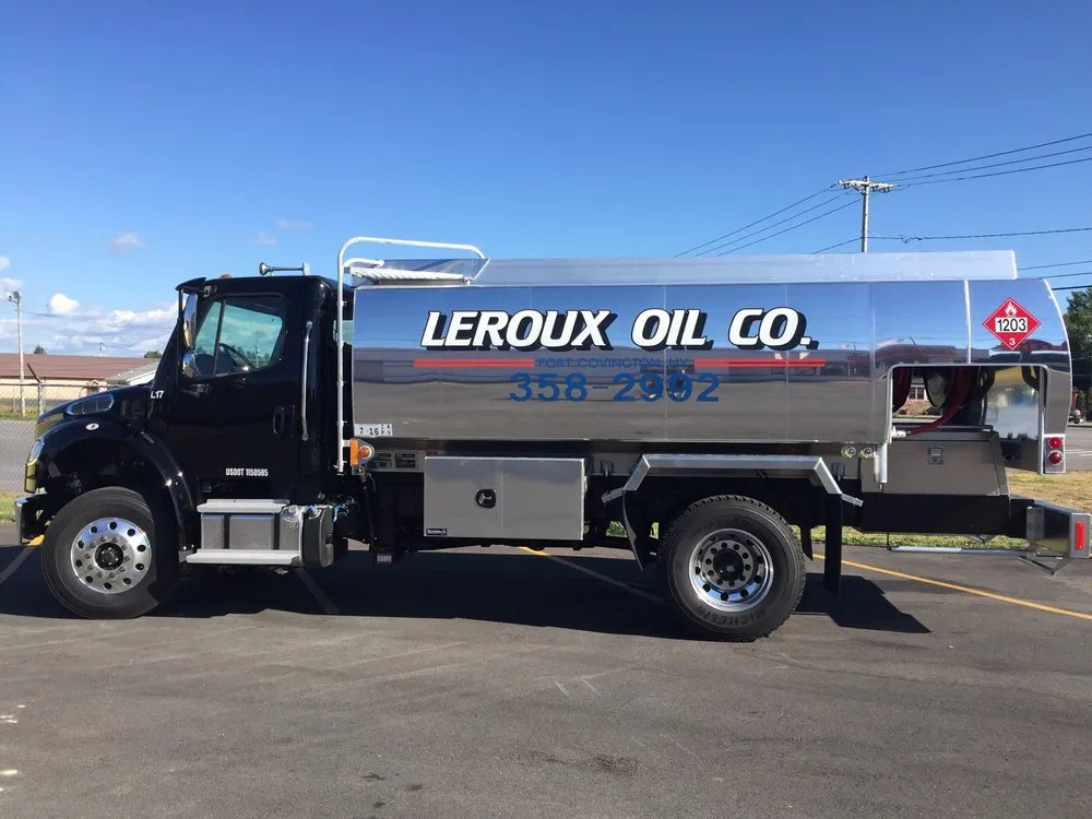 Slide of Leroux Oil Company