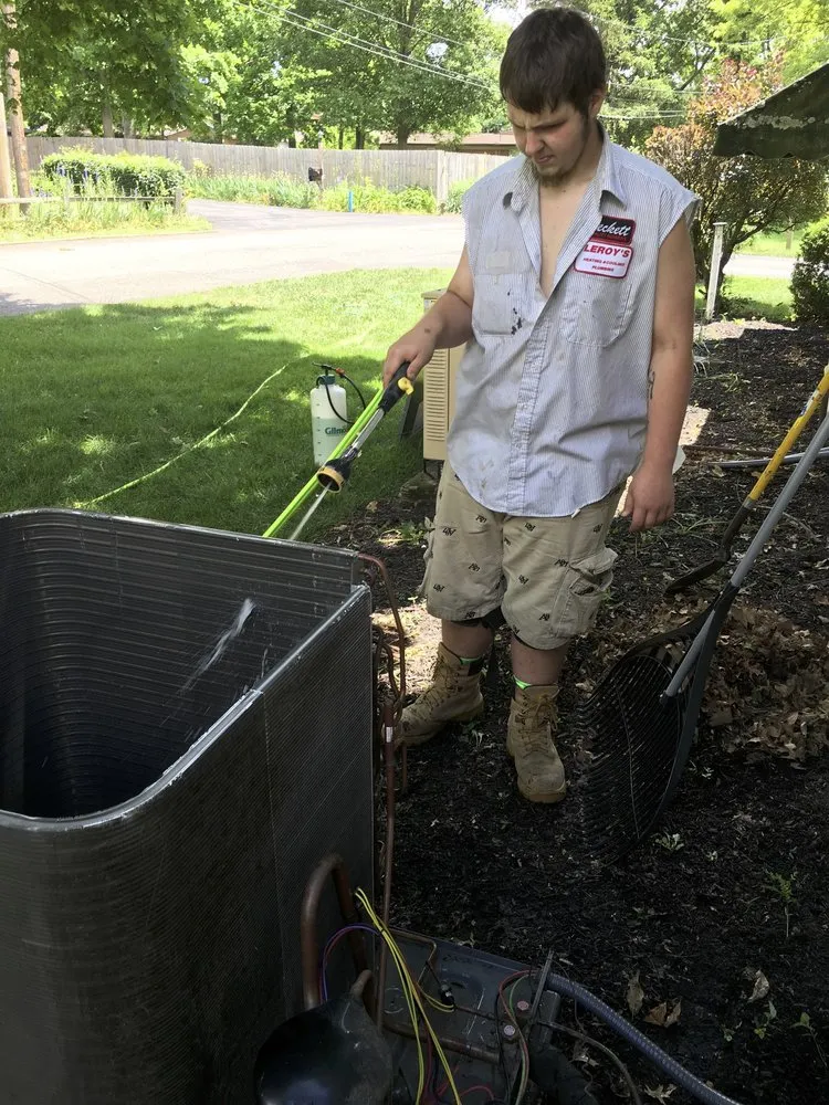 Slide of Leroy's Heating & Cooling & Plumbing