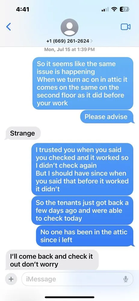 Slide of Let’s Chill HVAC