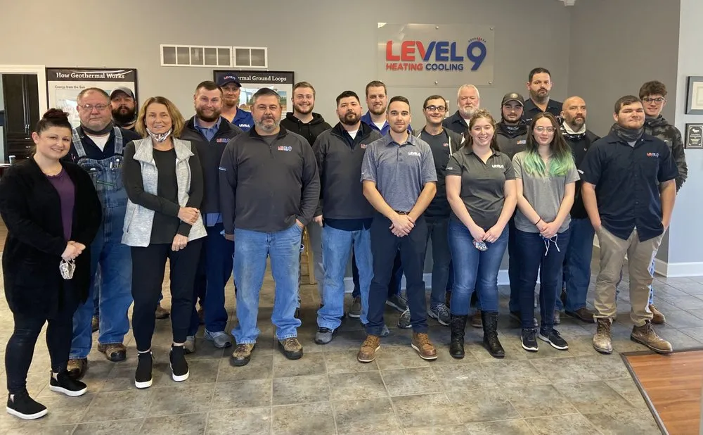 Slide of Level 9 Heating, Cooling, and Plumbing